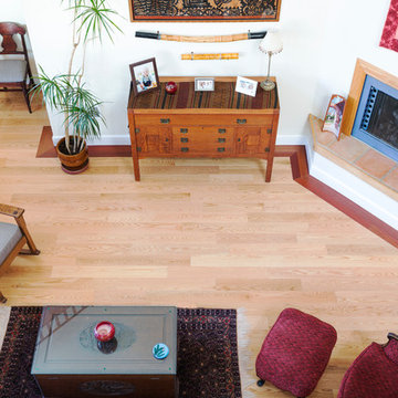 Red Oak with border