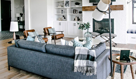 Houzz Tour: A Light and Bright New-build Farmhouse