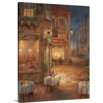 Cafe Marie Wrapped Canvas Art Print, 16"x20"x1.5"