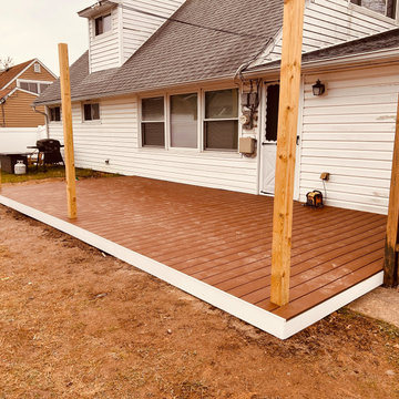 Custom Backyard Deck – Trex Composite | Langhorne, PA