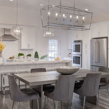 Massapequa White Kitchen