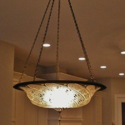 Clients B & D New Home Dining Room - Lighting