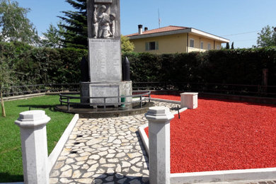 Restyling giardino monumento a Colledara (TE) - Urban Design