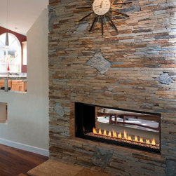 Venice Lights - Contemporary Fireplace Design Collection by Astria - Indoor Fireplaces
