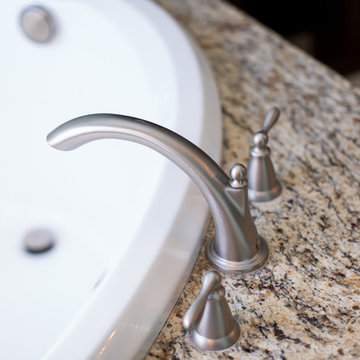 Master Bathroom | Expand and Brighten Shower | Repaint Walls & Ceiling