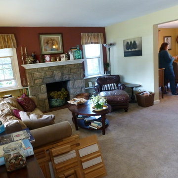 Colorful Cottage Living Room
