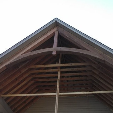 Log Trusses / Railings / Stairs