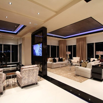 Turn it all Around - 4K TV Built into Rotating Glass Frame