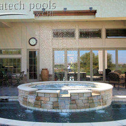 Custom in-ground spa/water feature - Products