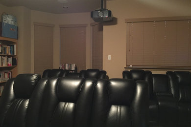 4K Media Room with Dolby Atmos