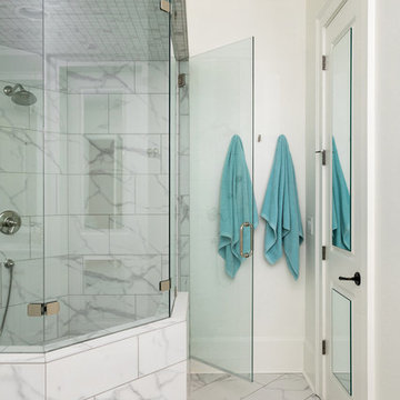 Statham Transitional Master Bath Remodel