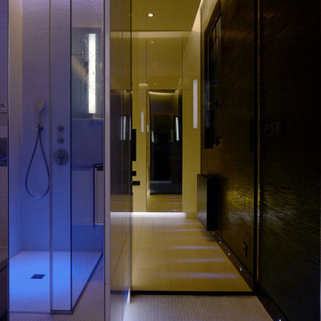 Vue de la chambre et sa salle de bain