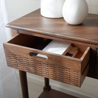 Landers 3 Drawer Console in Brown by Safavieh | 1StopBedrooms