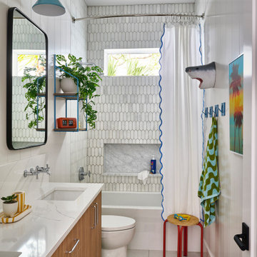Colorful Kids’ Bathroom | 30A Florida