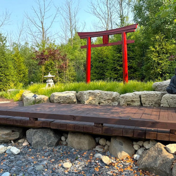 Japanese Garden in River Hills