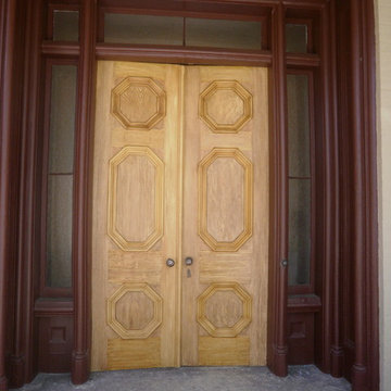Wood Grained Doors/ start to finish