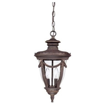 Nuvo 60/2048 Philippe 2-Light Belgium Bronze Outdoor Hanging Lantern