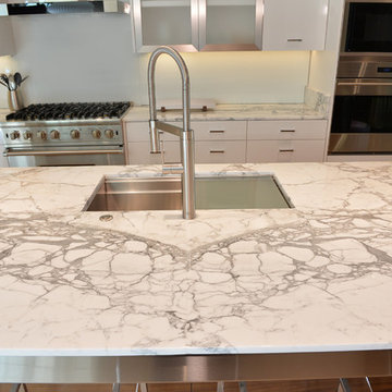 Statuario Marble Kitchen