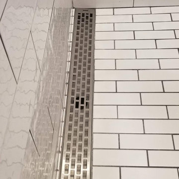 LUXE Subway Pattern Linear Drains