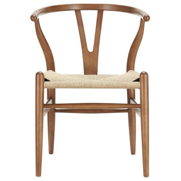 Replica Hans Wegner Wishbone Chair Walnut
