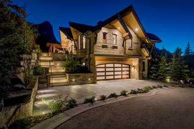 Example of a trendy exterior home design in Other