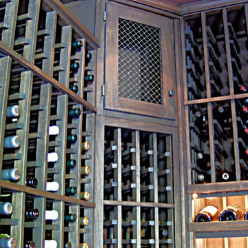 Climate controled, hand crafted, and custom designed wine cabinets and rooms