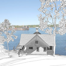 Boat House with Living Space
