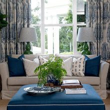 Blue White Cushions