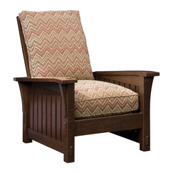 Stickley Slatted Loose Cushion Morris Chairs 89-410-LC - Furniture