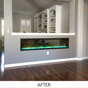 Electric Linear Fireplace 1