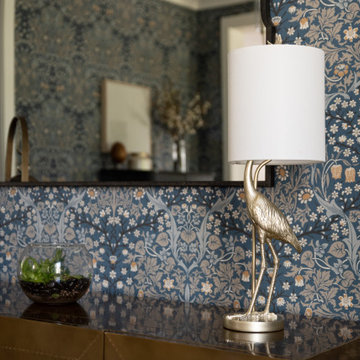 Whimsy Blues Dining Room