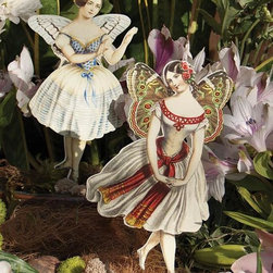 Victorian Garden Fairy Stakes - Garden Statues And Yard Art