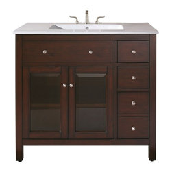 Avanity Lexington Bathroom Vanity 36 x 21 x 34 - Bathroom Vanities And Sink Consoles