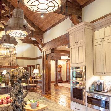 National Park Styled Lakefront Lodge