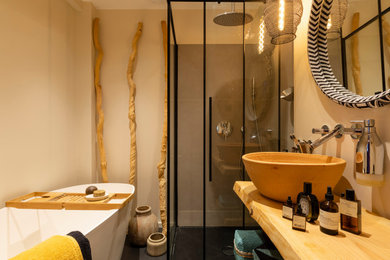 Inspiration pour une salle de bain.
