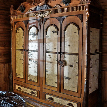 Rustic armoire