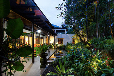 This is an example of an asian home design in Singapore.