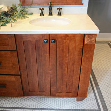Arts and Crafts Movement Master Bath, Elkhorn