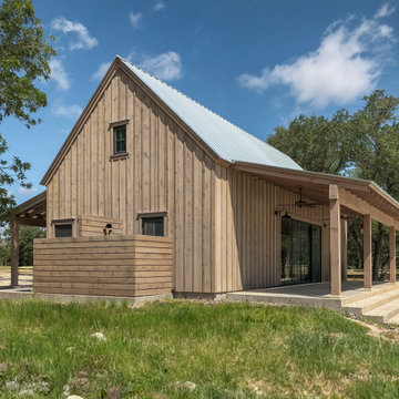 Sports Barn Exterior - Outdoor Showers