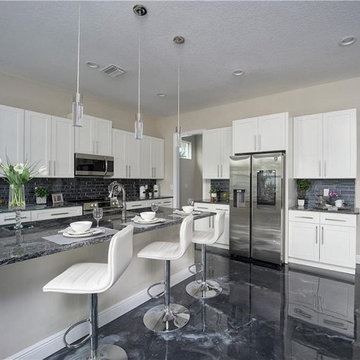 High on Contrast and Functionality, Kitchen Renovation in Los Angeles CA