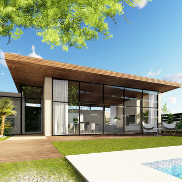 CASA CON BARCA