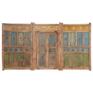 Antique Set of Javanese Courtyard Door Panels