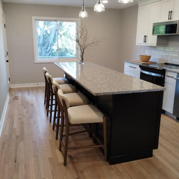 Black & White Kitchen - Designed via my Online Design Service