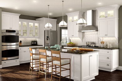 Elegant kitchen photo in Minneapolis