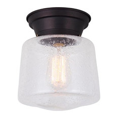 Canarm Boku Flush Mount IFM623A08ORB, Oil Rubbed Bronze