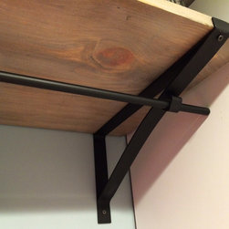 Custom Shelf and Brackets - Display And Wall Shelves 