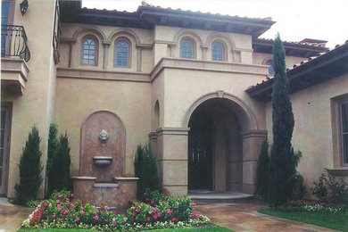 Transitional exterior in Orange County.