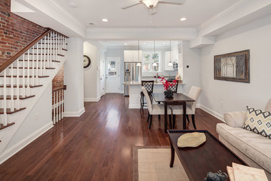 Dining room - traditional dining room idea in DC Metro