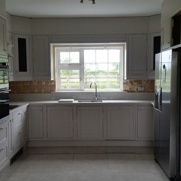 Hand Painted Inset Door Kitchen