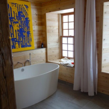 Knotty Pine Bath